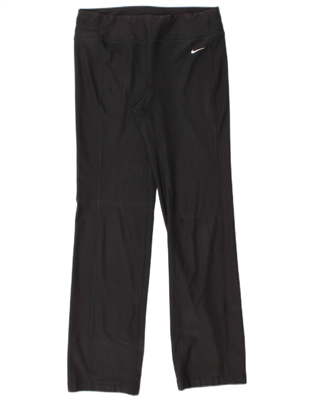 Nike Damen Dri Fit Trainingshose UK 10 Small Schwarz Polyester