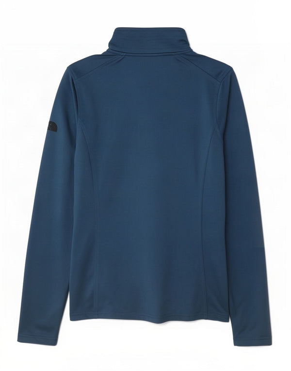 The North Face Womens Zip Neck Pullover Tracksuit Top UK 10 Small Navy Blue