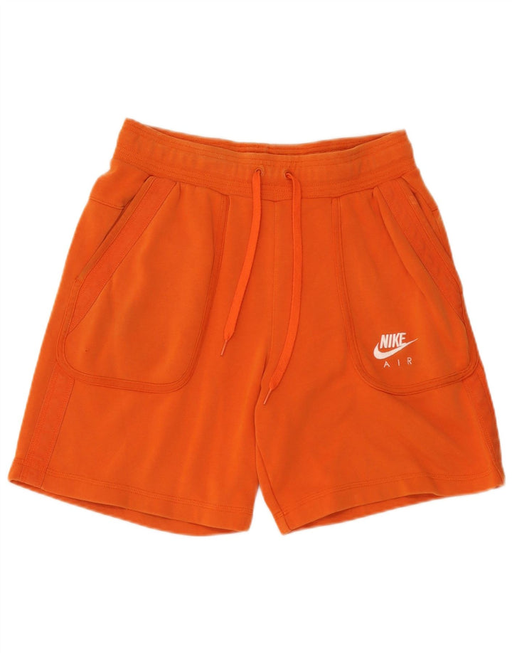 Nike Herren-Sportshorts aus mitteloranger Baumwolle