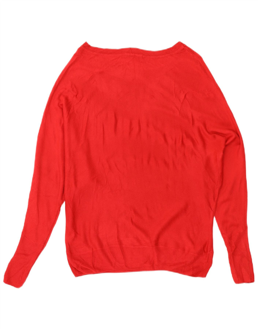 Marks & Spencer Damen-Pullover, übergroß, U-Boot-Ausschnitt, Gr. 8, Rot