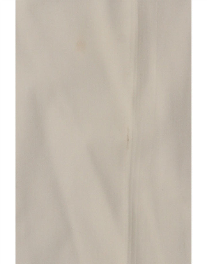STEFANEL Womens Tapered Chino Trousers IT 44 Medium W29 L28 White Vintage Stefanel and Second-Hand Stefanel from Messina Hembry 