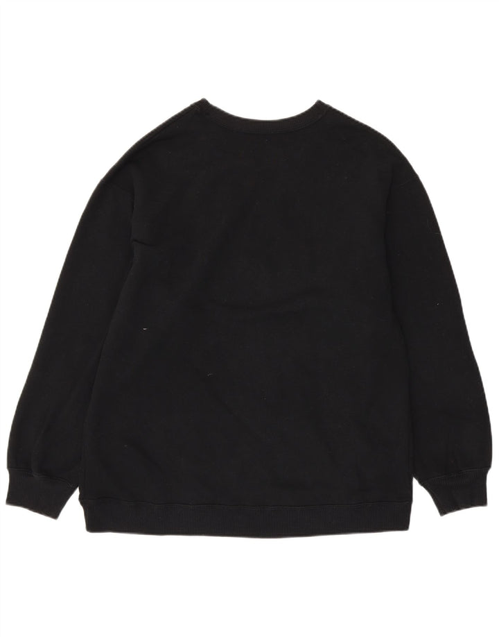 Hollister Herren-Sweatshirt, Pullover, Größe S, Schwarz, Baumwolle