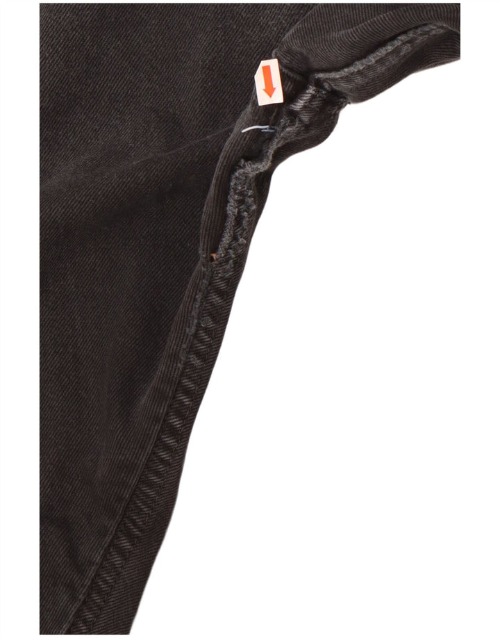 Levi's Herren 501 Distressed Straight Jeans W36 L26 Schwarz