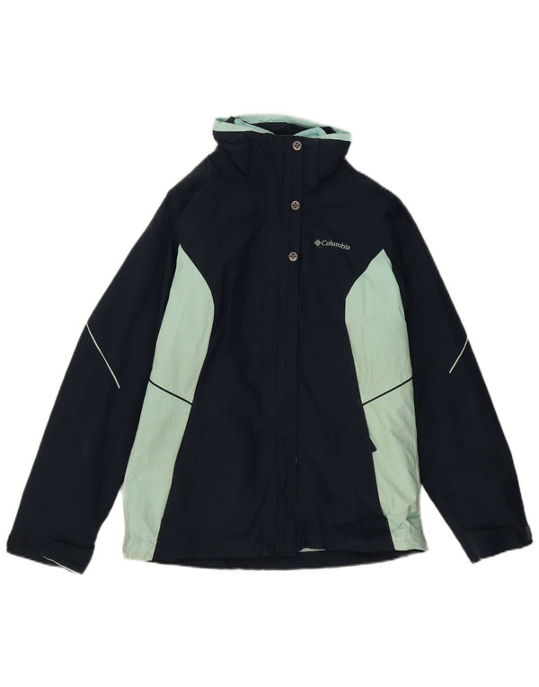 Columbia Damen Bugaboo Windjacke UK 10 Small Marineblau