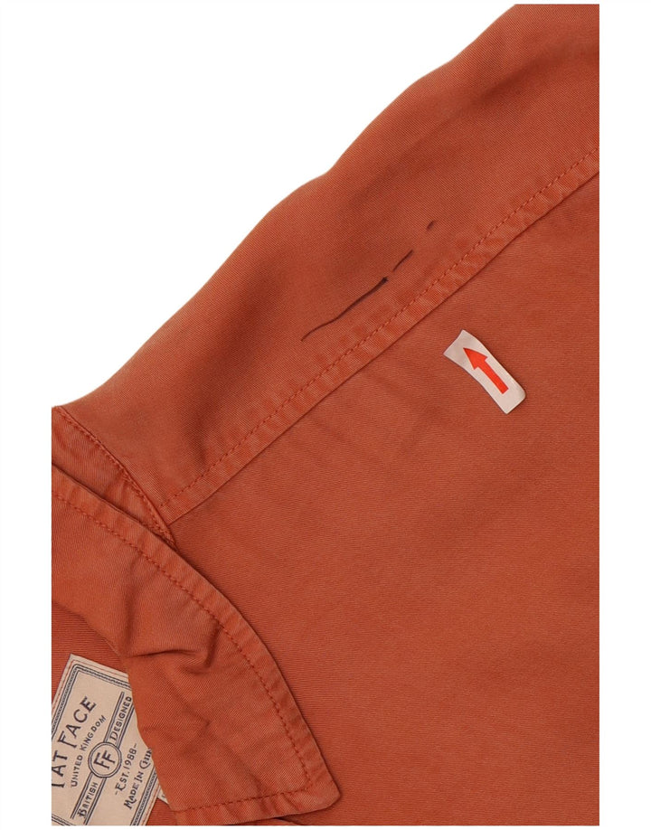 Übergroße Utility-Jacke für Damen von Fat Face, UK 16, Größe L, rotes Lyocell