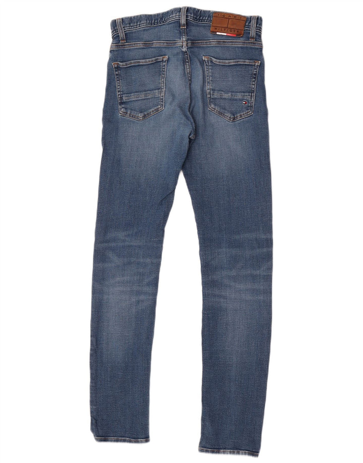 Tommy Hilfiger Damen Bleecker Slim Jeans W28 L32 Blaue Baumwolle