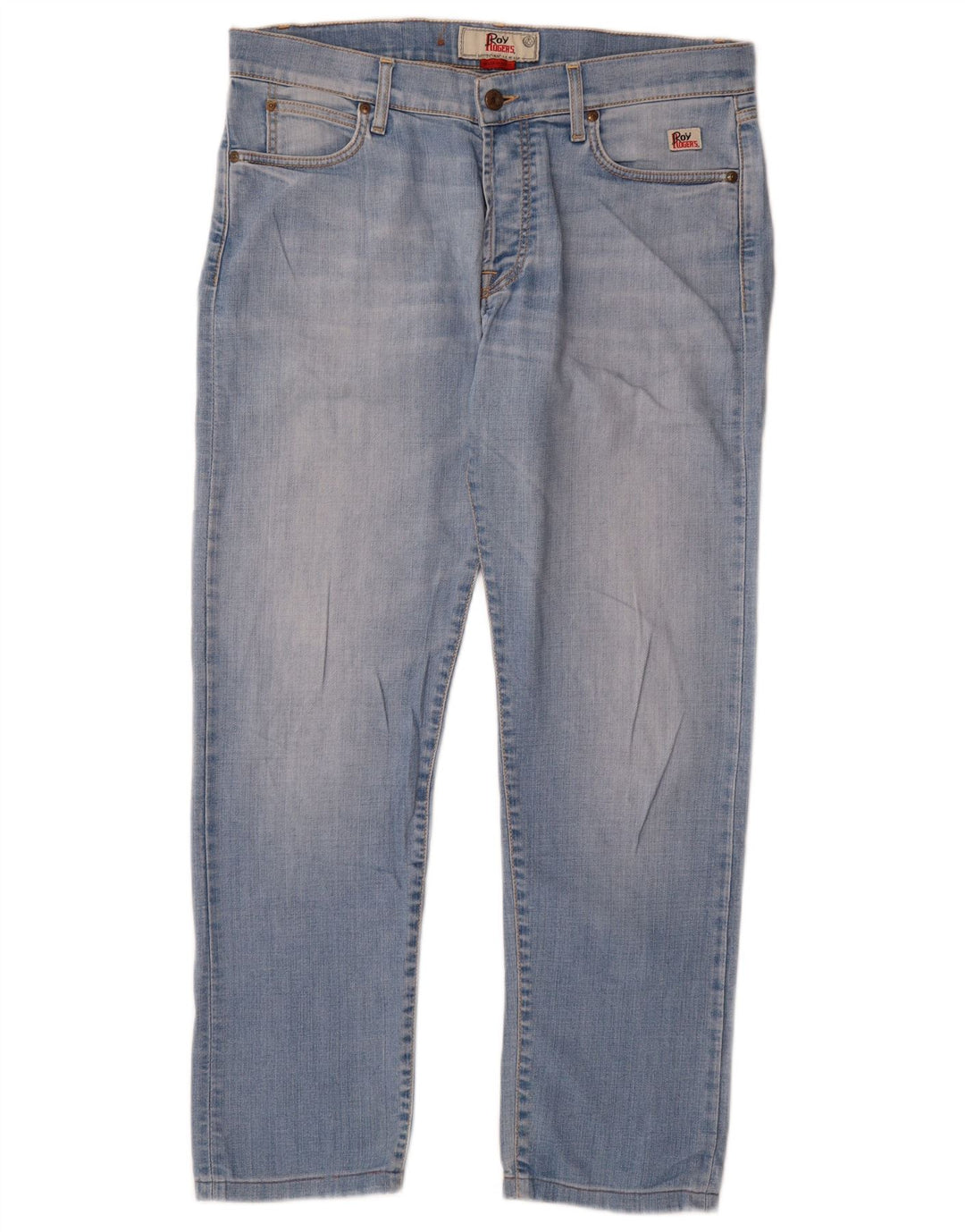 Roy Rogers Herren Straight Jeans W34 L30 Blaue Baumwolle