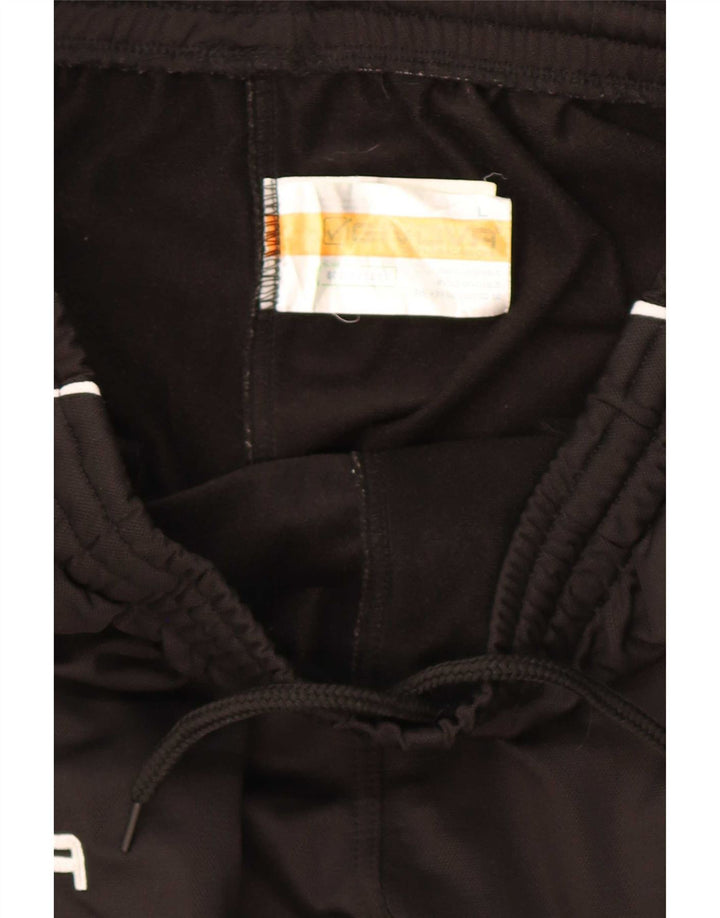 Givova Herren-Trainingshose mit Grafik, groß, aus schwarzem Polyester