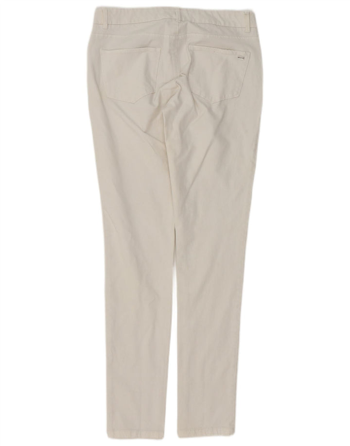 TOMMY HILFIGER Damen Skinny Jeans US 6 Medium W28 L30 Weiße Baumwolle