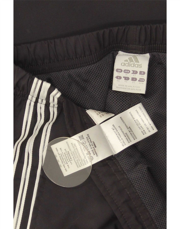 Adidas Damen Trainingshose Jogger UK 14 Medium Schwarz Polyester