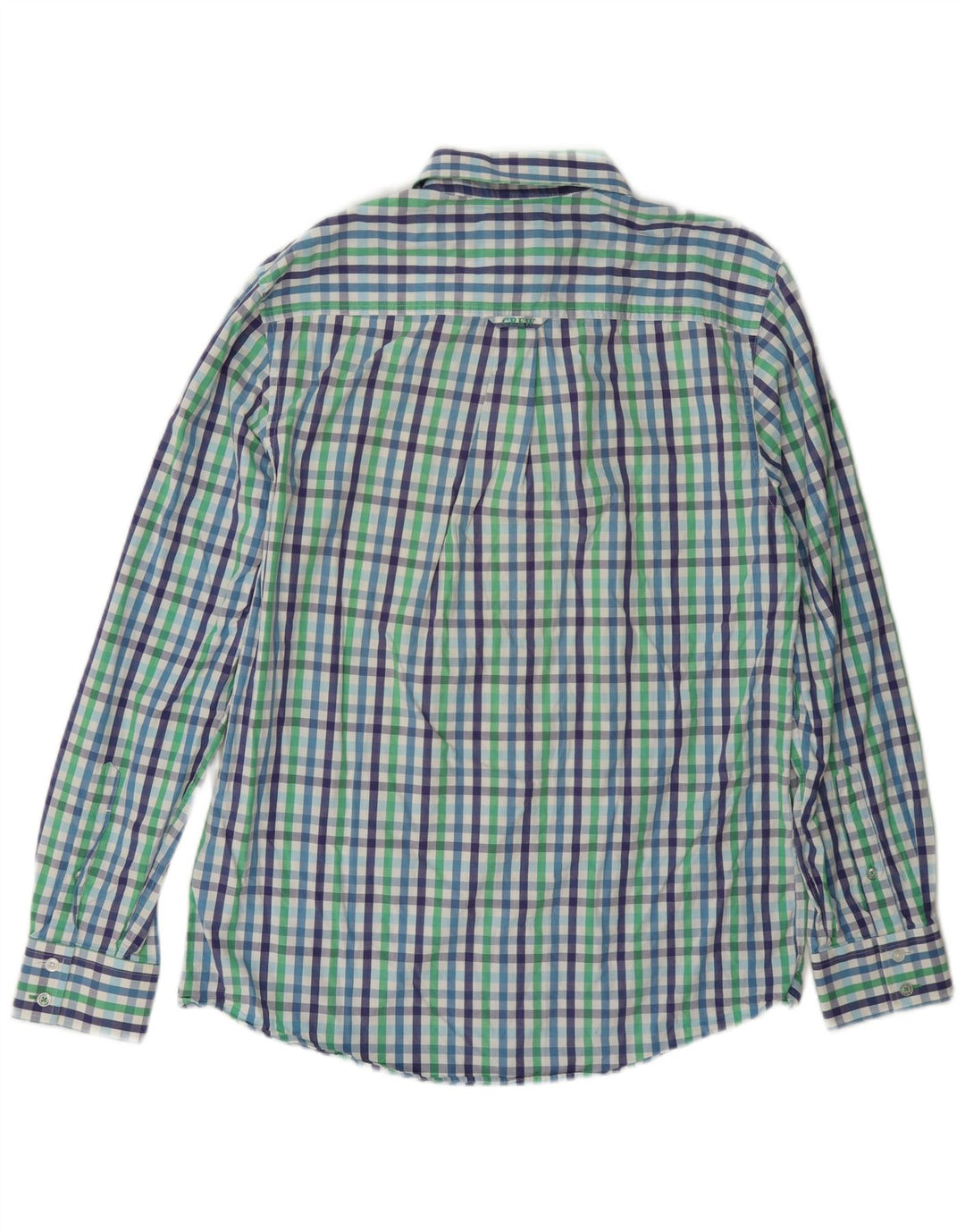 Crew Clothing Herren-Hemd mit klassischer Passform, mittelgroße, mehrfarbige Gingham-Baumwolle