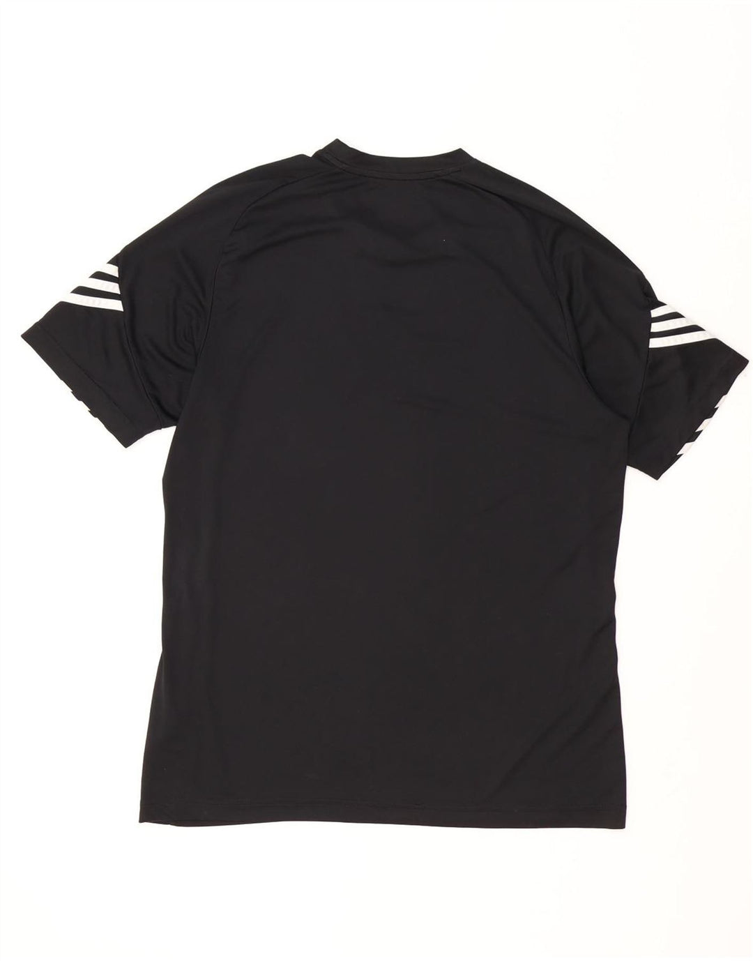Adidas Herren Climalite Graphic T-Shirt Top Large Schwarz Polyester