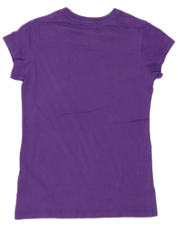 Nike Mädchen-T-Shirt mit regulärer Grafik, 10–11 Jahre, mittelviolett, Sport