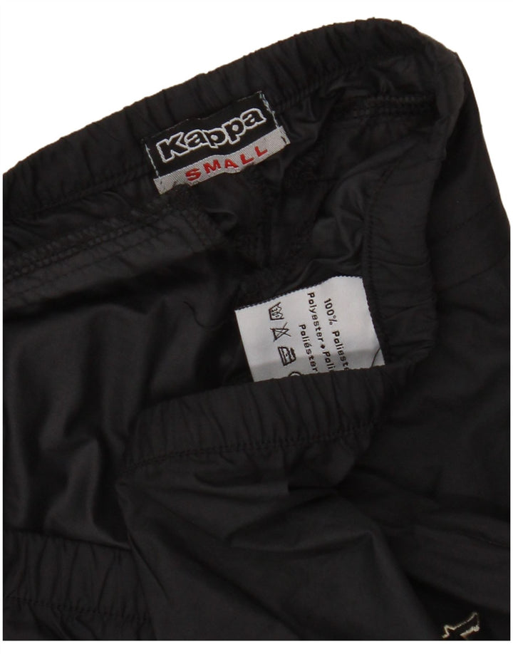 Kappa Capri-Trainingshose für Damen, UK 10, Größe S, Schwarz, Polyester