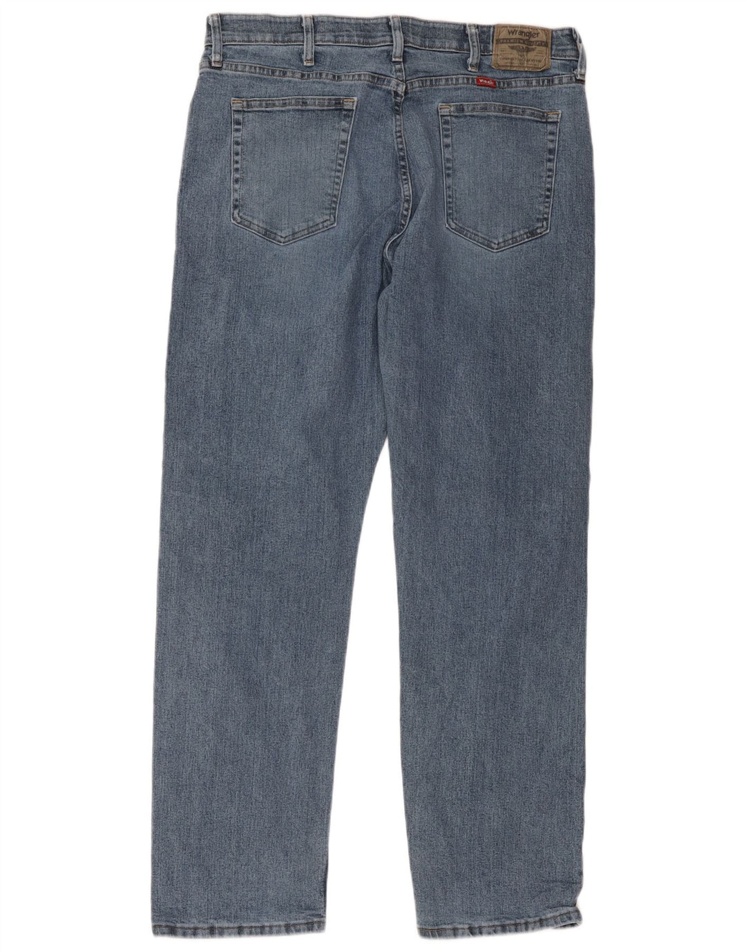 Wrangler Herren Straight Jeans W36 L32 Blaue Baumwolle