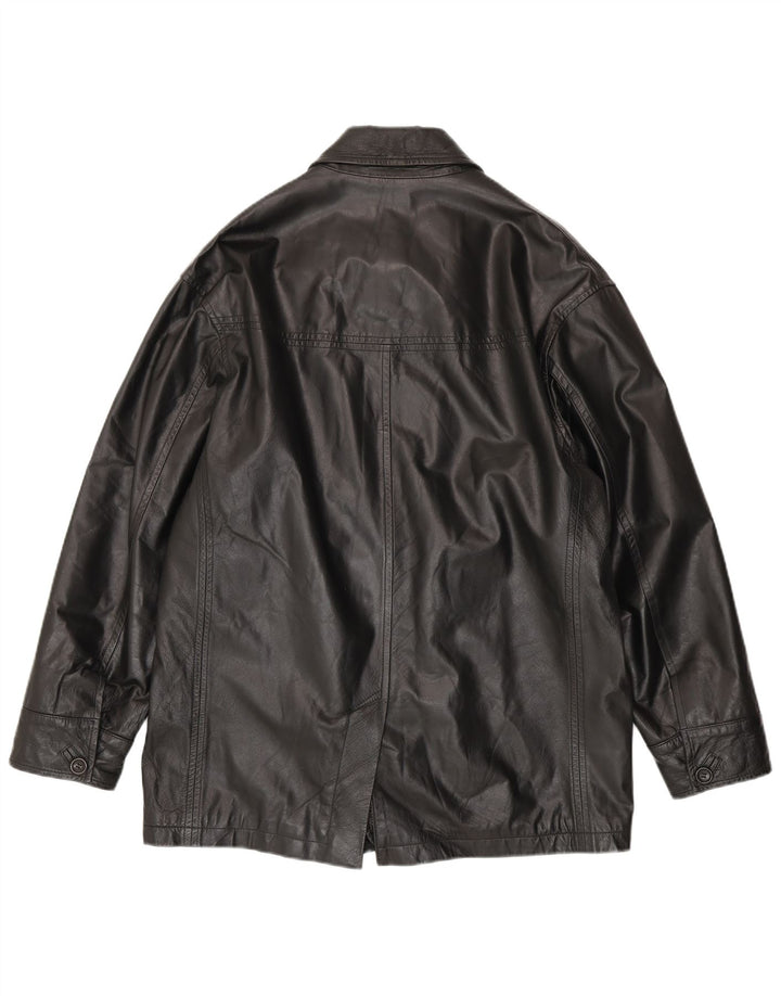 Classics Herren Lederjacke UK 40 Large Schwarz
