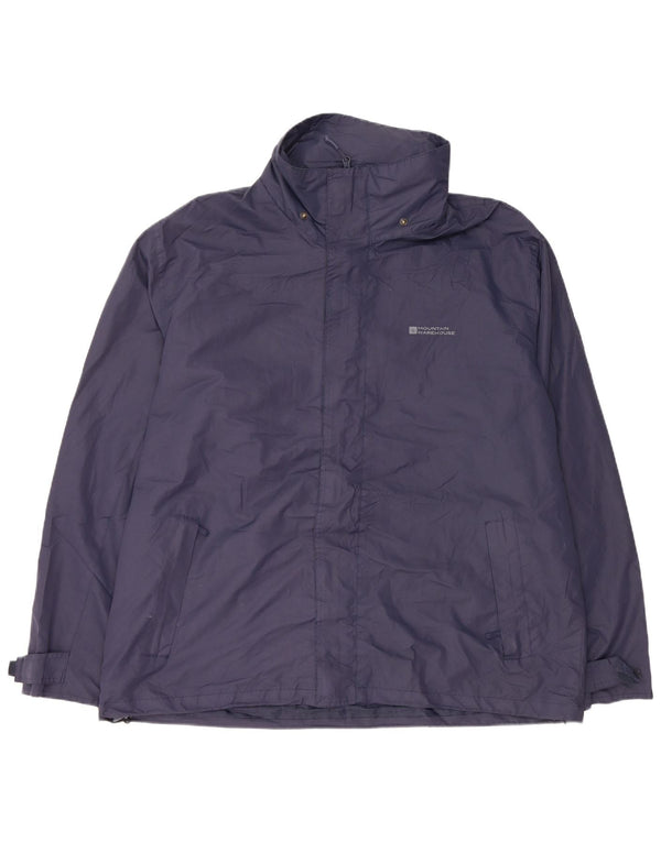 Mountain Warehouse Herren-Windjacke mit Kapuze, UK 42, XL, Marineblau
