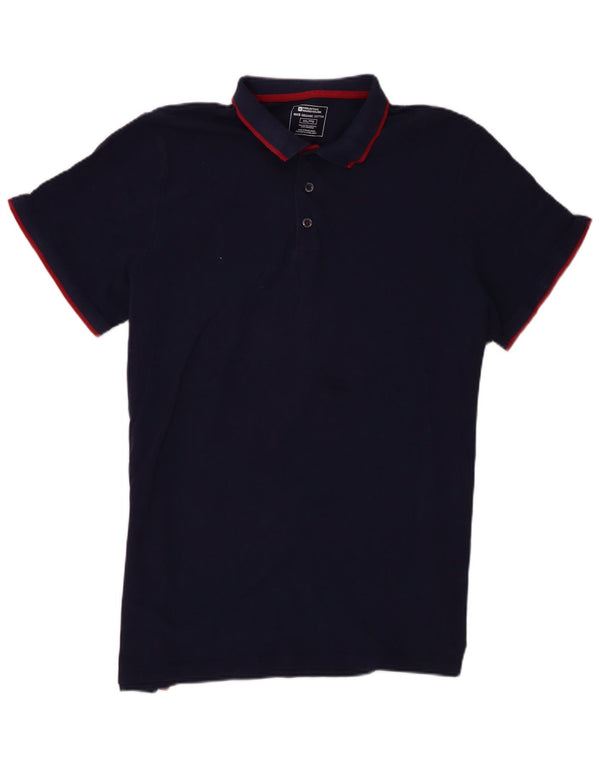 Mountain Warehouse Herren-Poloshirt 2XL aus marineblauer Baumwolle