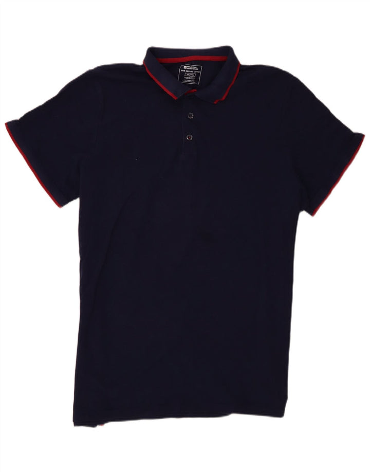 Mountain Warehouse Herren-Poloshirt 2XL aus marineblauer Baumwolle