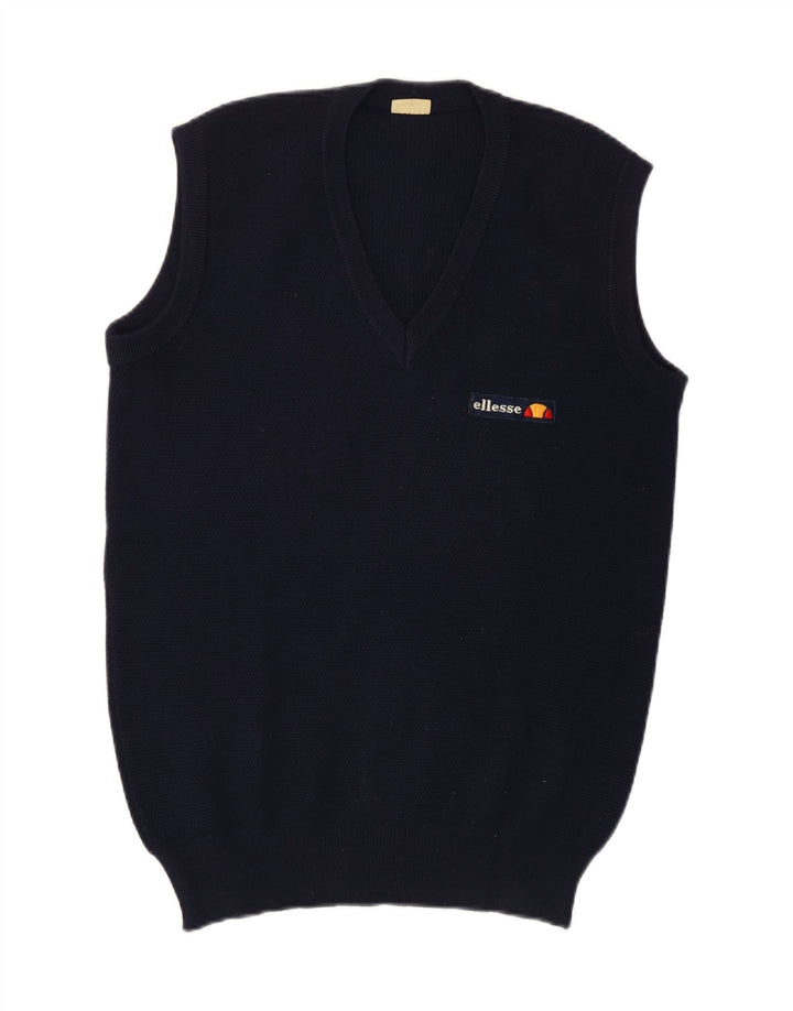 Ellesse Herren Weste Tank Top Medium Marineblau