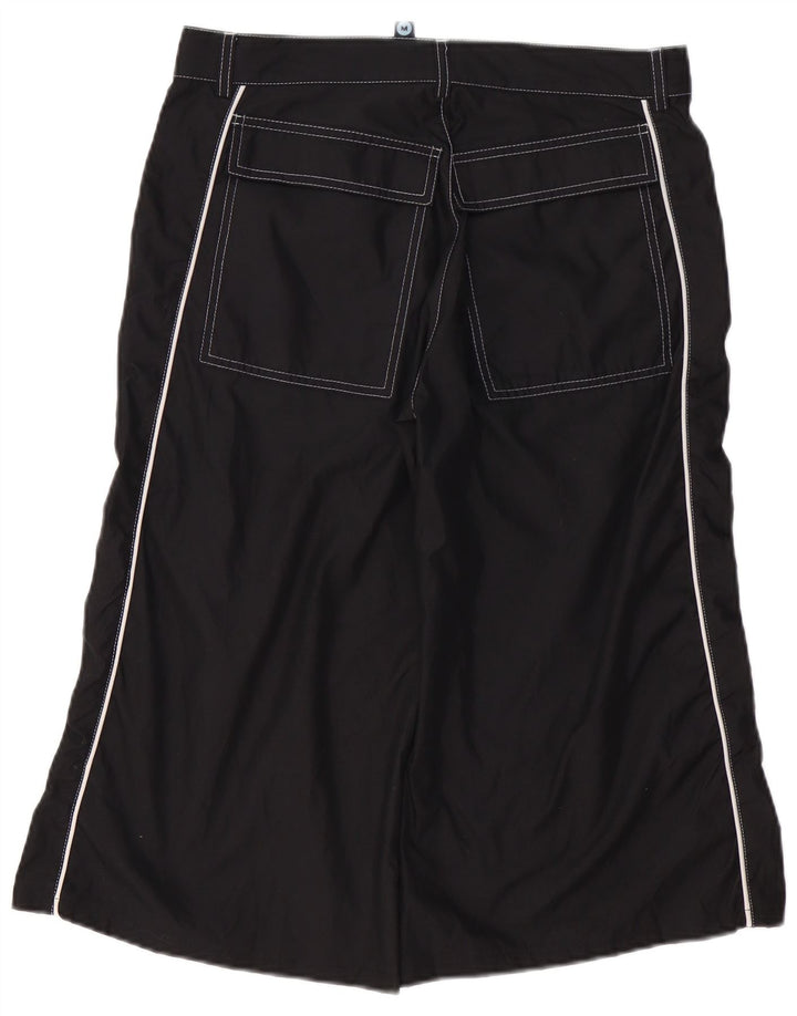 FISHBONE Herren Bermudashorts Medium W30 Schwarz Polyester