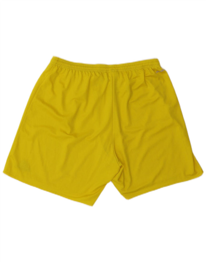 Adidas Herren Climalite Sport Shorts XL Gelb Polyester