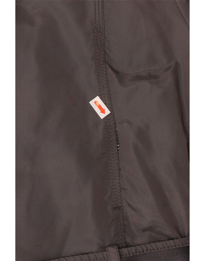 PEUTEREY Damen wattierte Jacke mit Gürtel IT 46 Large Grau Polyamid Klassisch