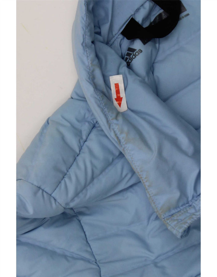 Adidas Damen Wattierte Jacke UK 4/6 XS Blau Polyester