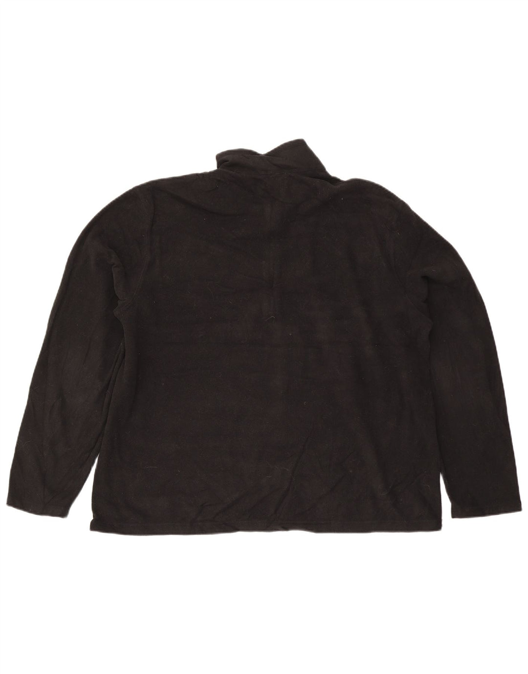 Eddie Bauer Herren-Fleecepullover mit Reißverschluss, XL, Schwarz, Polyester