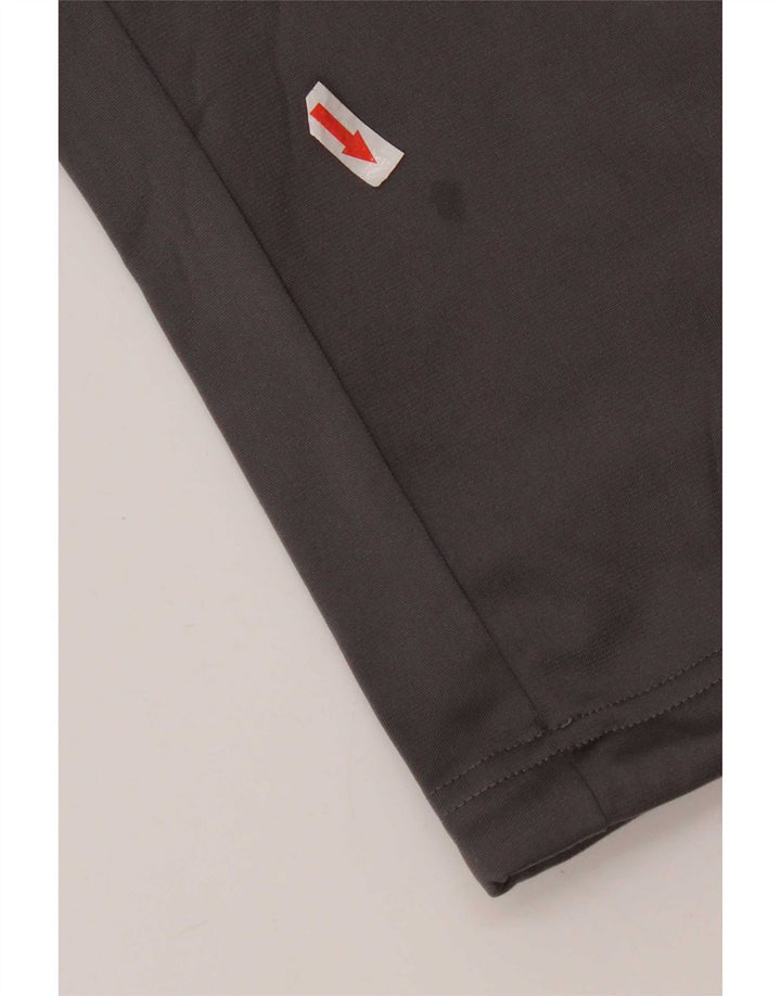 Adidas Damen Trainingshose UK 8/10 Small Grau Polyester