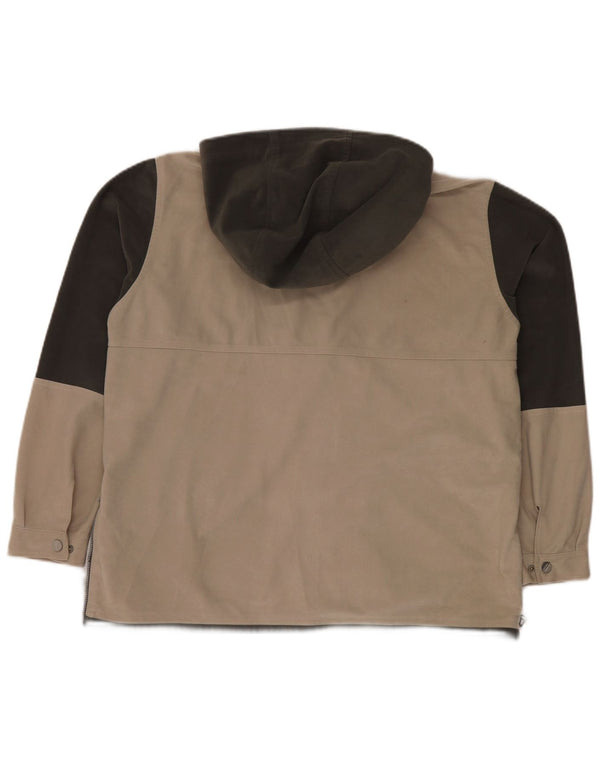 DIADORA Übergroße Trainingsjacke für Damen, UK 14, Mittelbeige