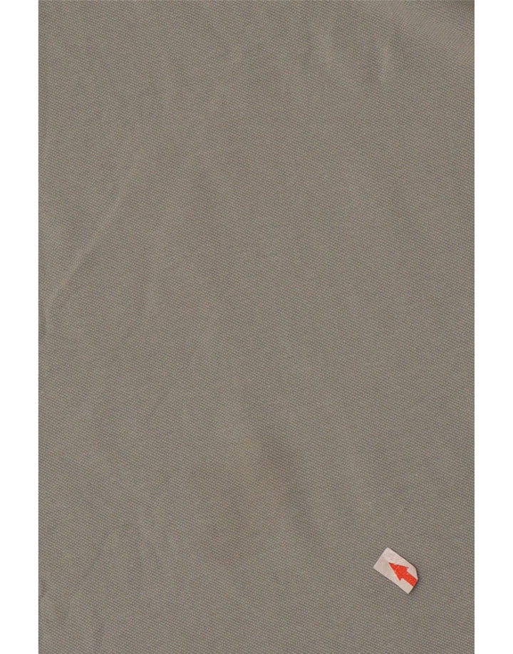Kappa Herren-Poloshirt, große graue Baumwolle