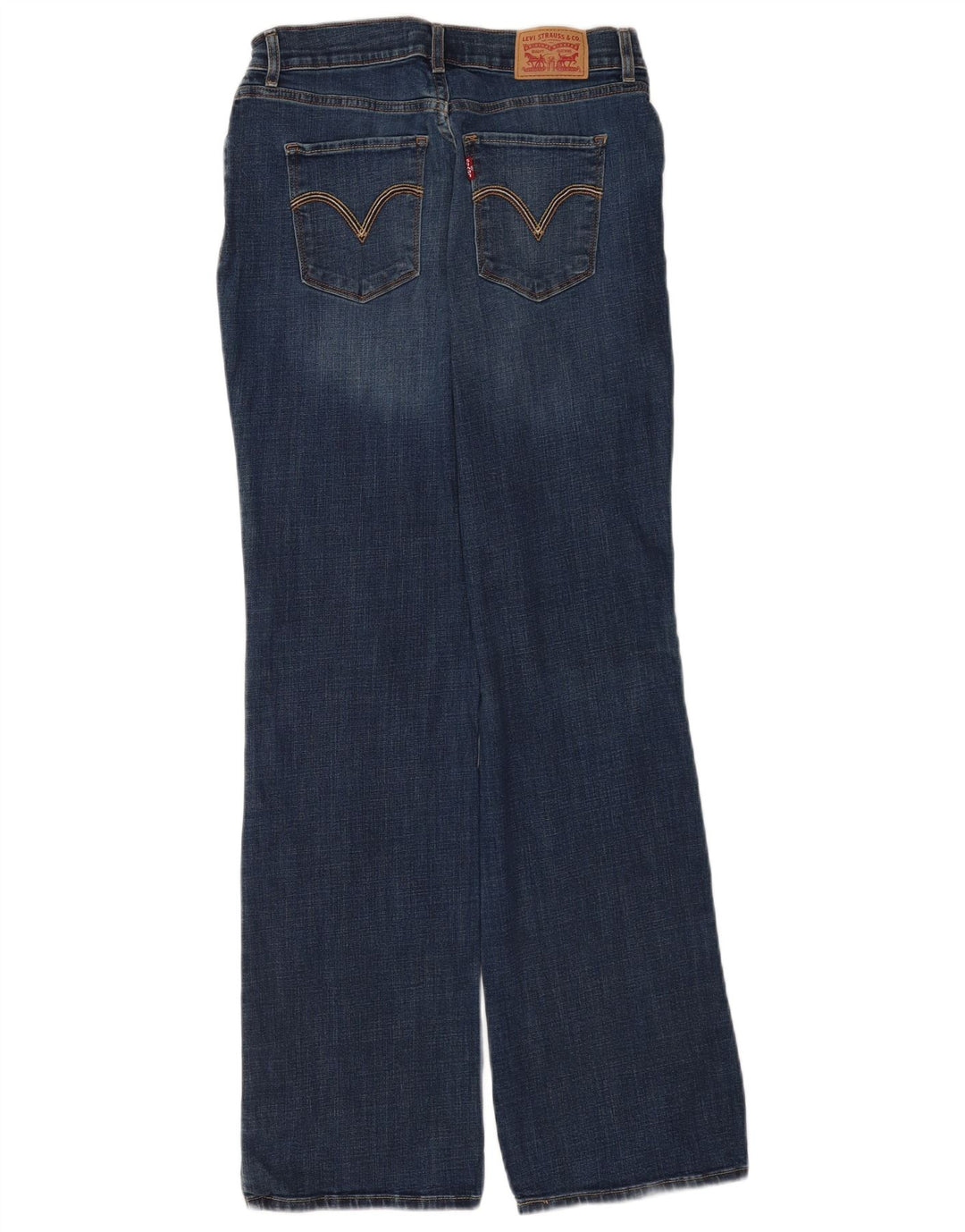 Levi's Damen Classic Bootcut Jeans W28 L32 Blaue Baumwolle