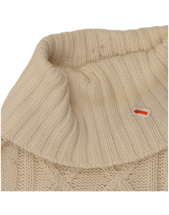 ESMARA Rollkragenpullover für Damen, UK 14, mittelgrau, aus Baumwolle