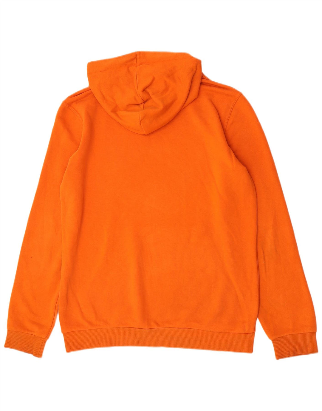Puma Herren Graphic Hoodie Pullover Small Orange Baumwolle