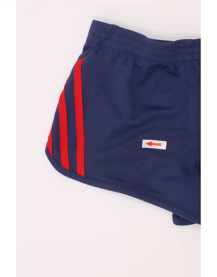Adidas Mädchen Sport Shorts 4-5 Jahre Marineblau Polyester