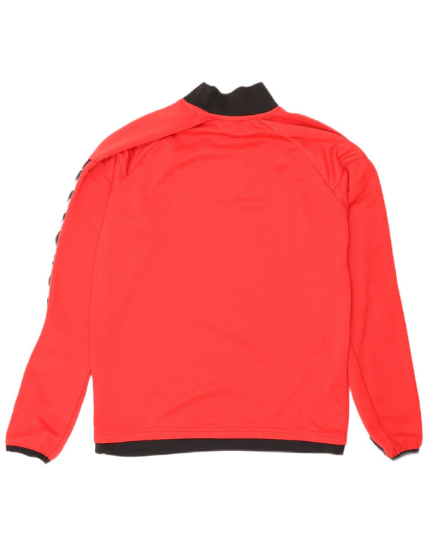 Hummel Langarmshirt mit Grafik für Jungen, 14–15 Jahre, Größe L, Rot, Farbblock