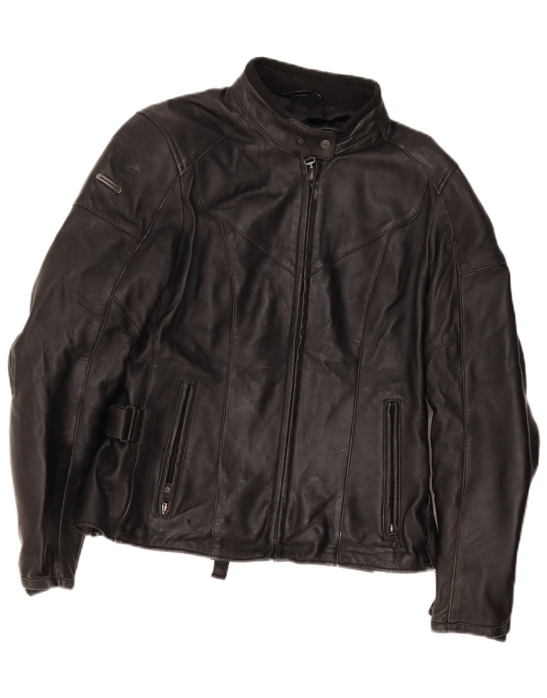 Spidi Damen Motorstyle Leder Racer Jacke IT 48 XL Schwarz