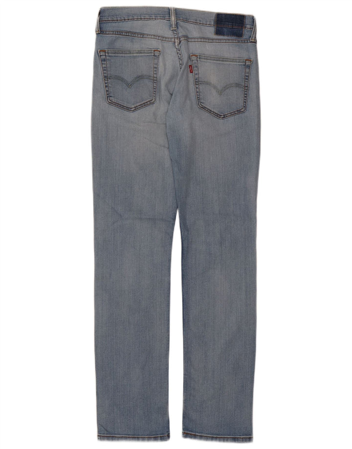 Levi's Herren Slim Jeans W31 L34 Blaue Baumwolle
