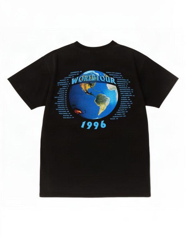 Vintage Herren AC/DC Balbreaker World Tour 1996 T-Shirt Top Large Schwarz