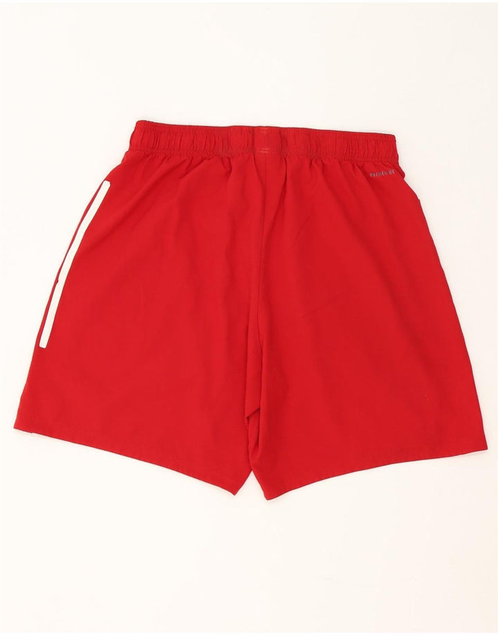 Adidas Herren Prime Blue Sport Shorts Großes rotes Polyester