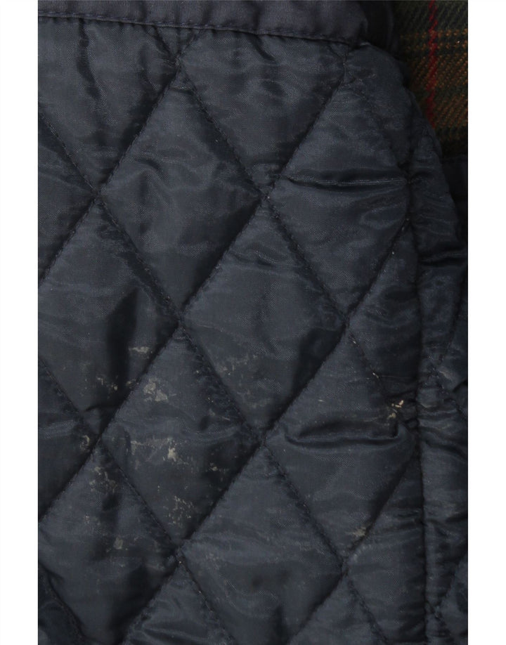 LORD ANTHONY Mens Hooded Padded Bomber Jacket UK 36 Small Grey Polyester Vintage Lord Anthony and Second-Hand Lord Anthony from Messina Hembry 