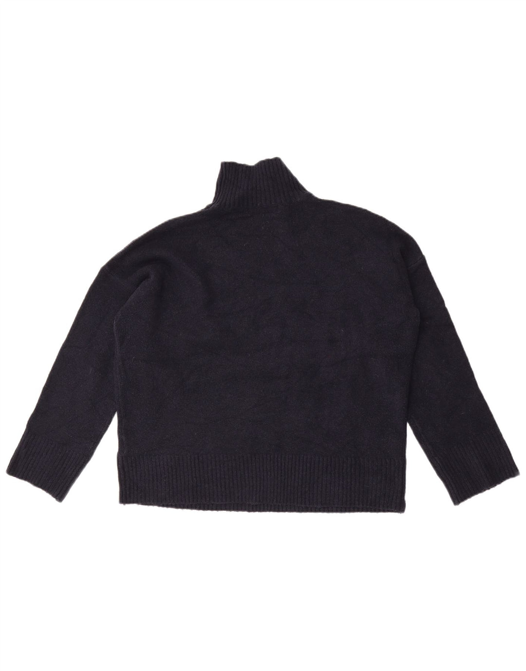 Marks & Spencer Damen-Pullover mit Rollkragen, Gr. 14, mittleres Marineblau