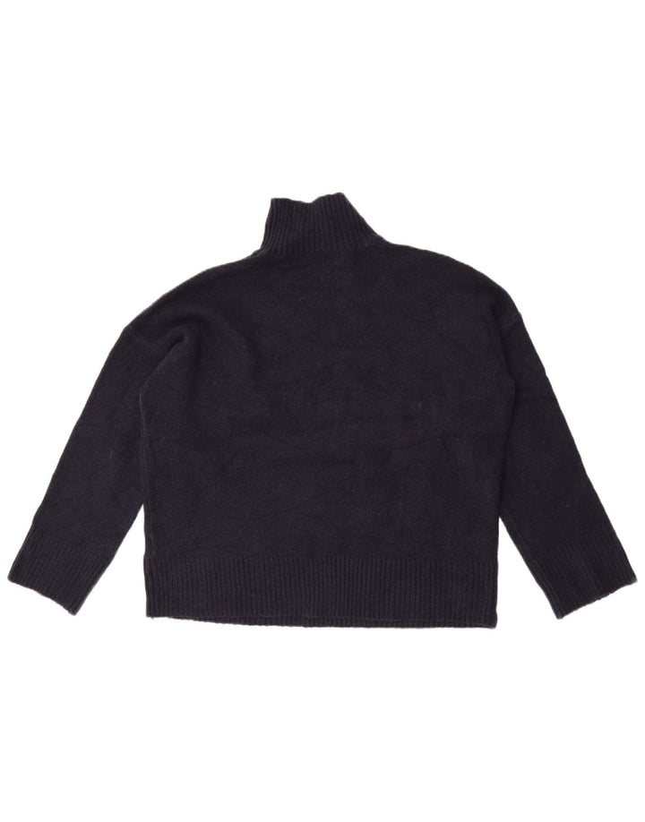 Marks & Spencer Damen-Pullover mit Rollkragen, Gr. 14, mittleres Marineblau