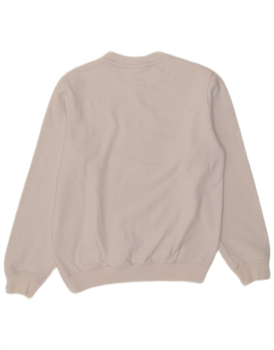 Lacoste Herren-Sweatshirt mit Grafik, Größe 3, klein, weiße Baumwolle