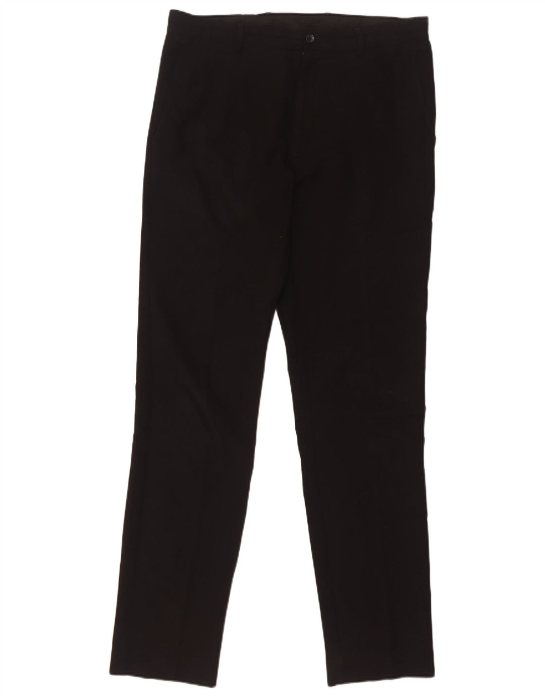 Marks & Spencer Herren Skinny Freizeithose W33 L32 Schwarz Polyester