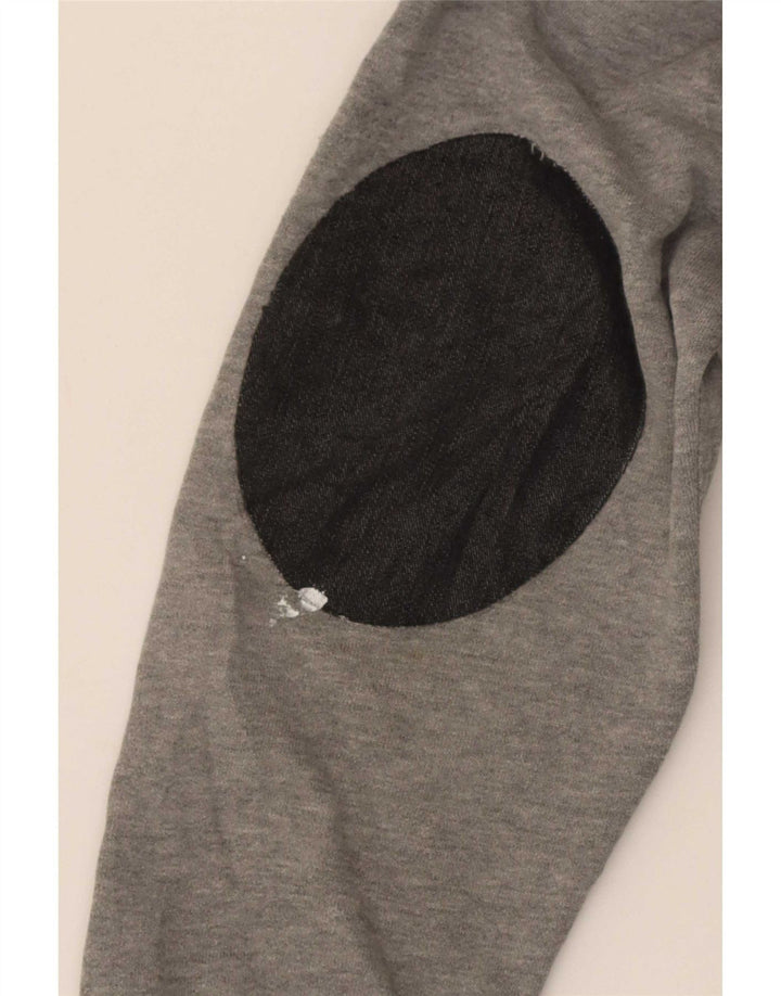 HUF Herren-Kapuzenpullover mit Grafik, Größe S, Grau, Baumwolle