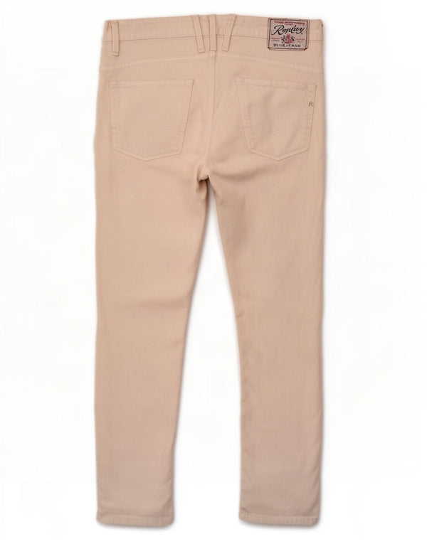 Replay Mens Jeto Straight Jeans W32 L31 White Cotton