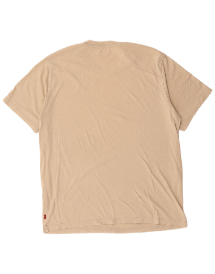 Levi's Herren Relaxed Graphic T-Shirt-Oberteil aus Baumwolle in Mittelbeige