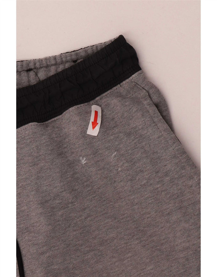 Nike Herren-Trainingshose, große graue Colourblock-Baumwolle